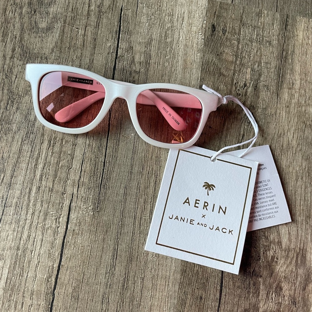 NWT Janie and Jack Aerin limited edition toddler sunglasses
